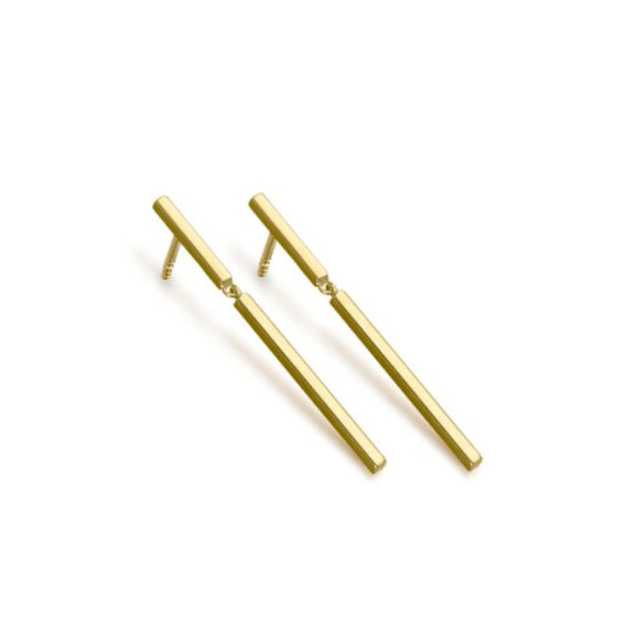 Orecchini Le Carrè in Oro Giallo