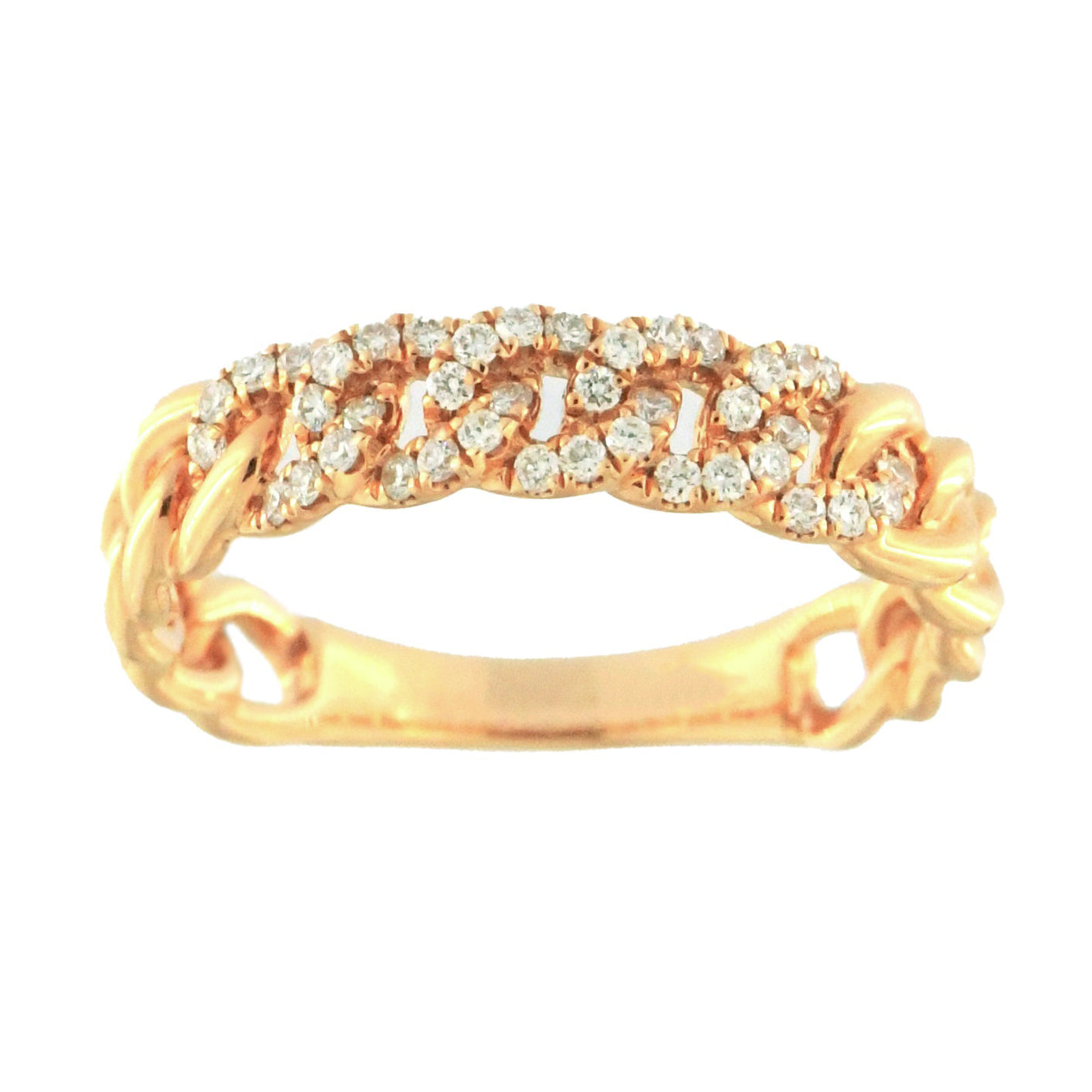 Anello Groumette in Oro e Diamanti Naturali