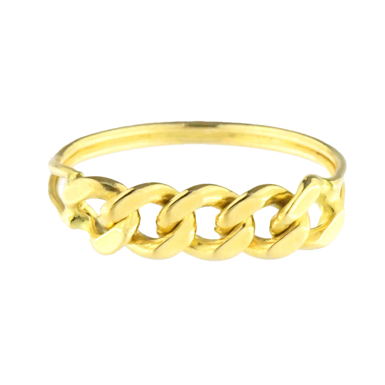 Anello Groumette in Oro Giallo