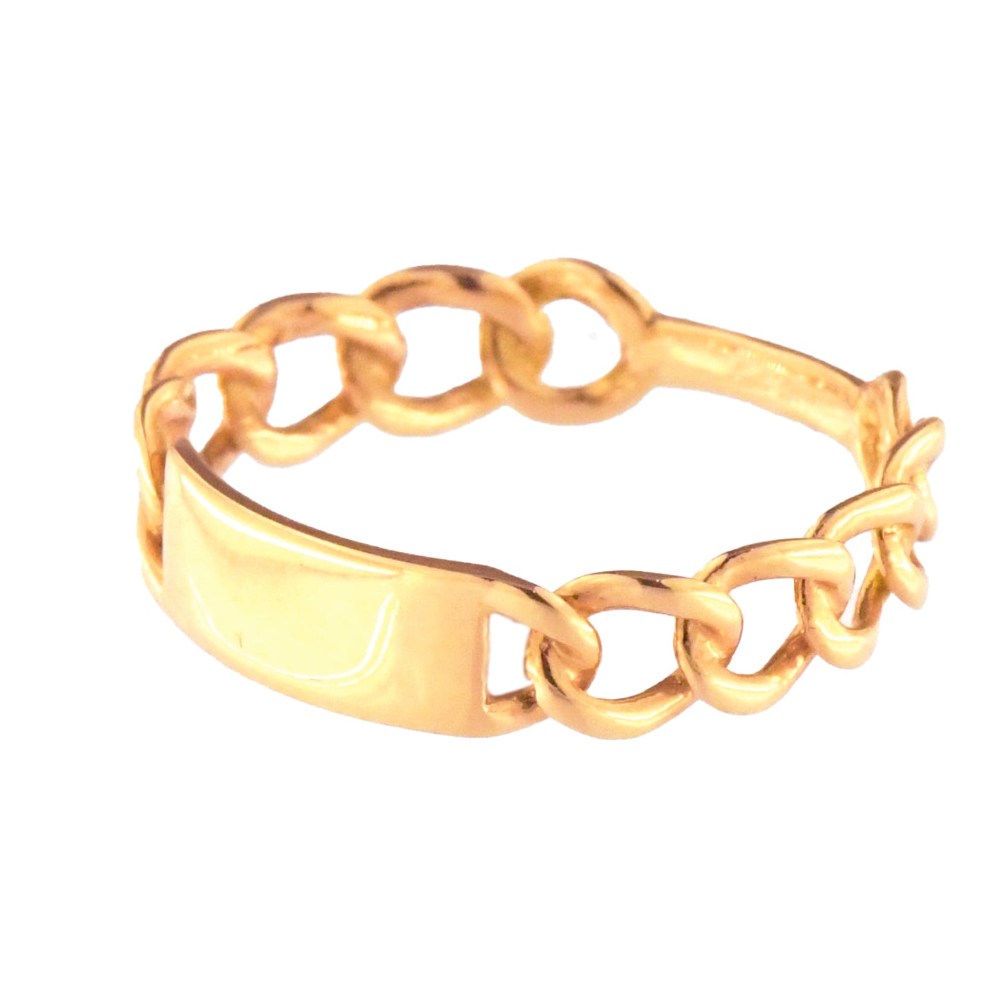 Anello Groumette in Oro Rosa