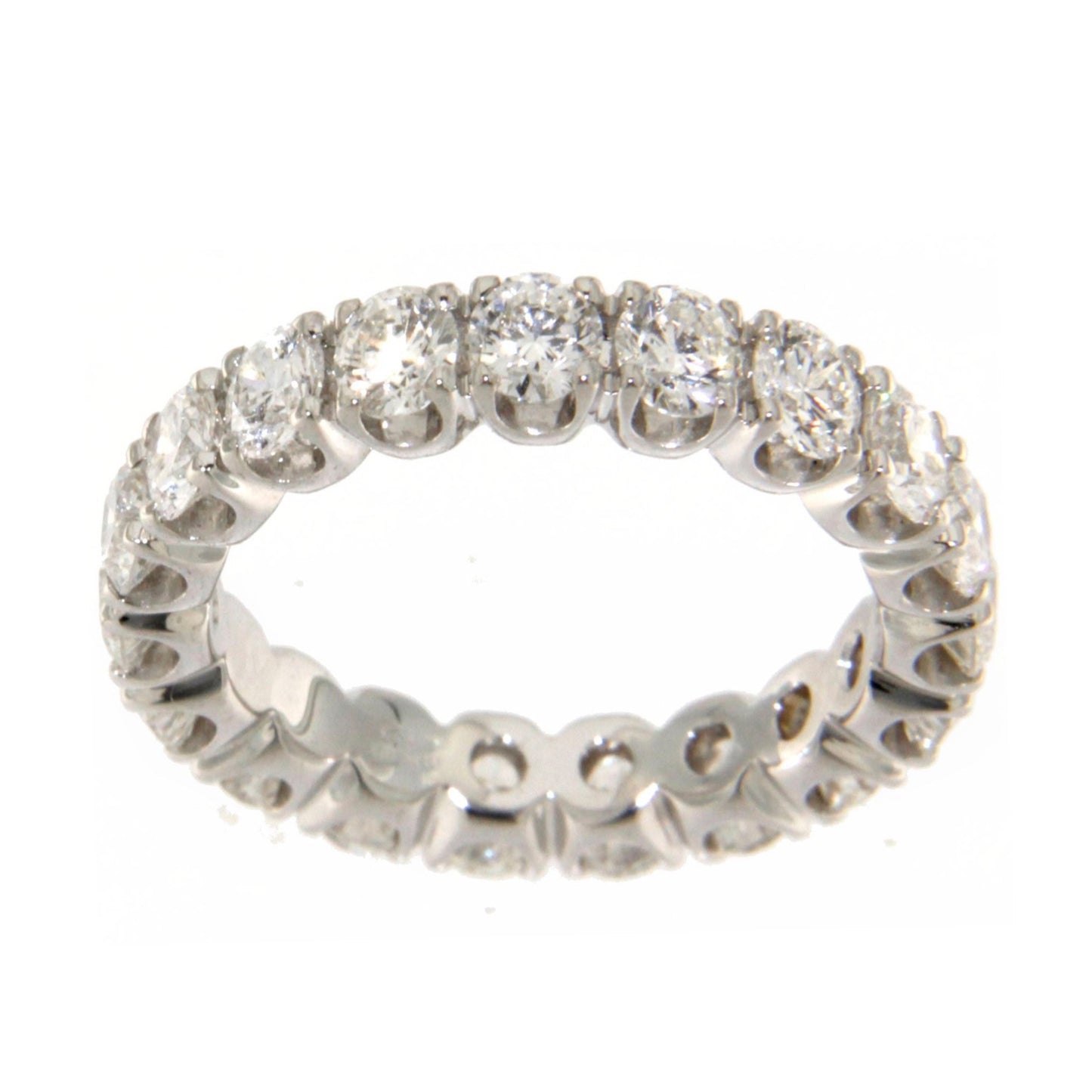 Anello Eternity con Diamanti Naturali