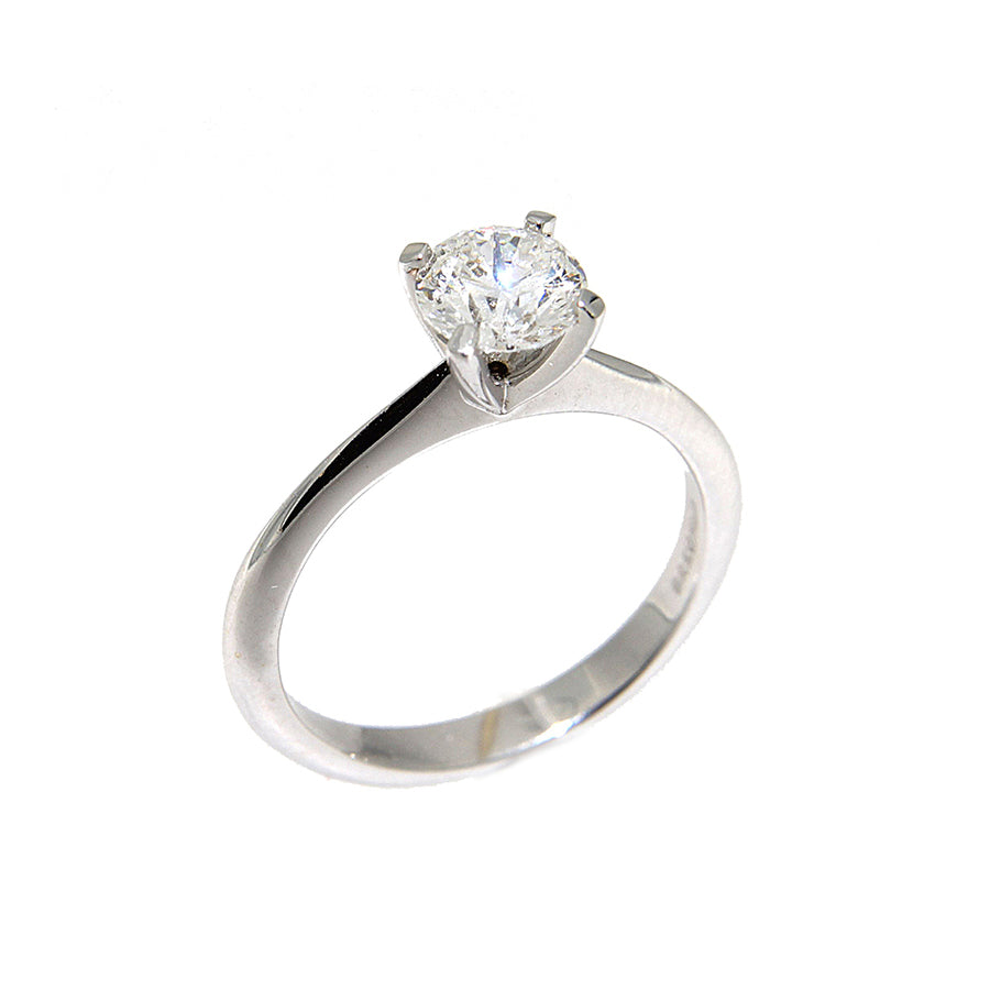 Anello Solitario con Diamante (F Color)