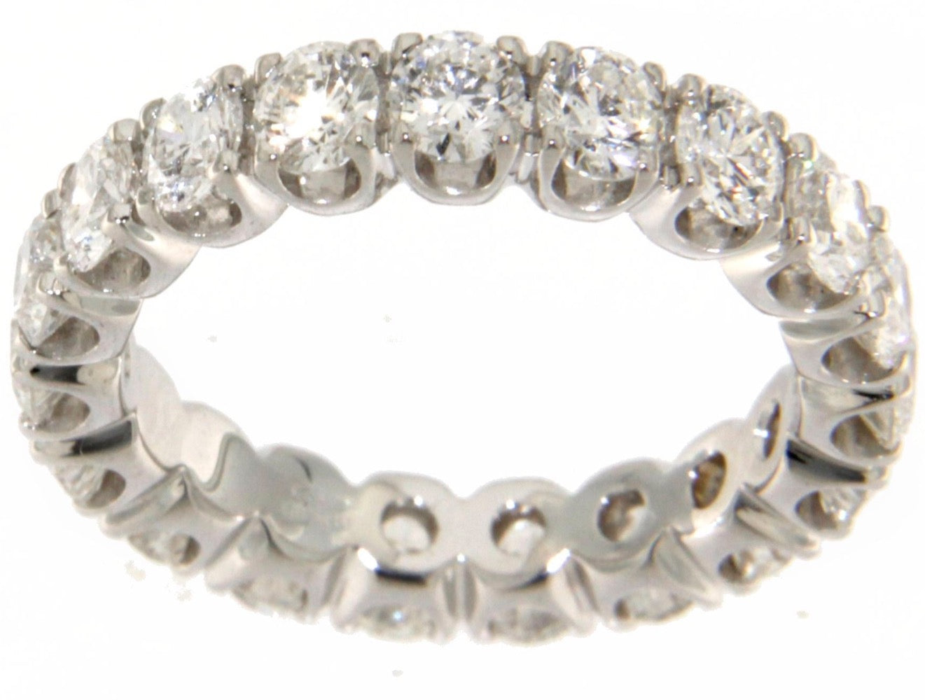 Anello da Fidanzamento Eterniry con Diamanti ct. 0,15 la singola pietra RF