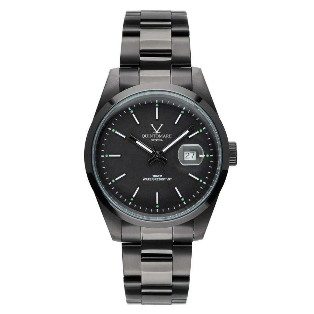 Orologio QuintoMare Datejoy b/b/b 40mm