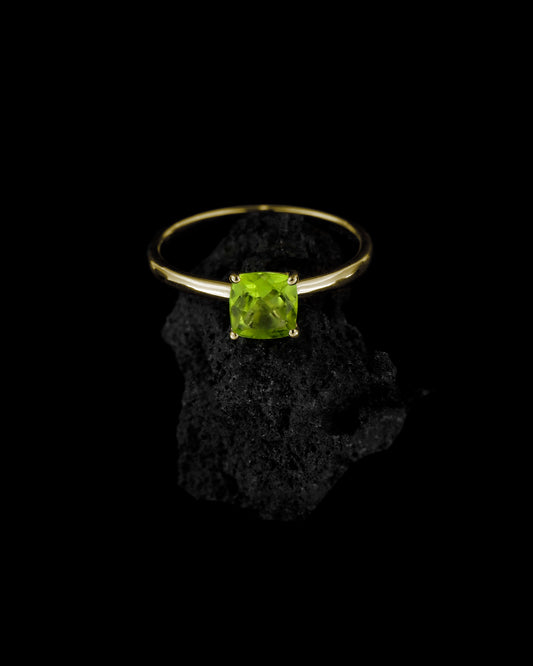 Anello Luce - Peridoto