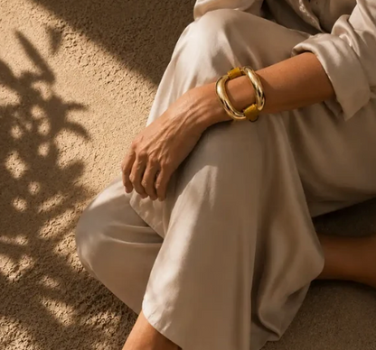 Marri Cortona - Bracciale Alligator Senape