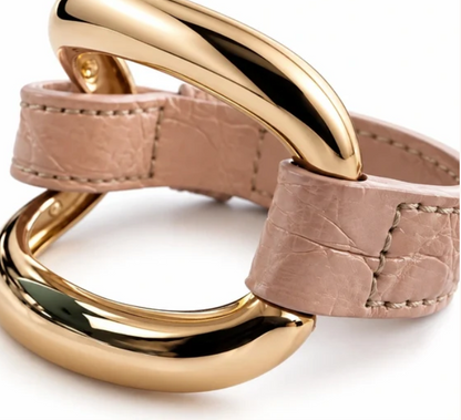Marri Cortona - Bracciale Alligator Cipria
